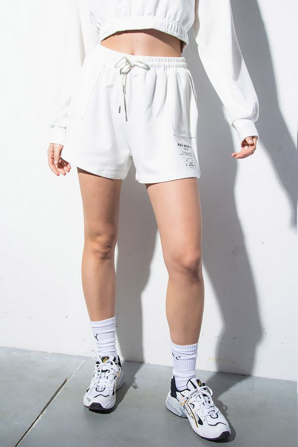 Shorts - Mad World Off White