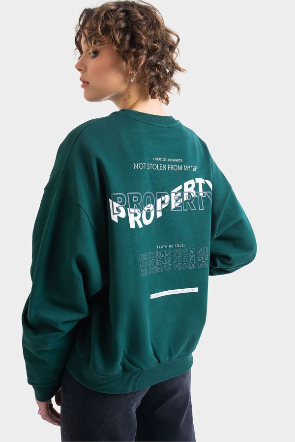 Sweatshirt - Property Forest Green